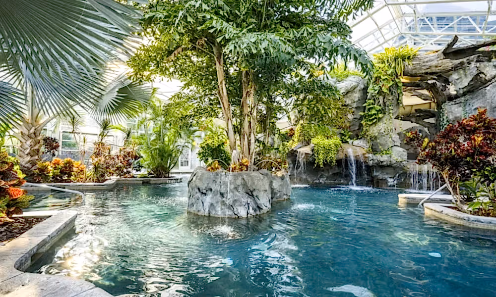 Indoor Biosphere Pool