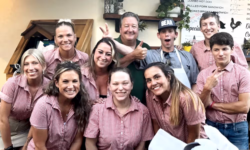 Staff at Black Bear Bourbon & BBQ