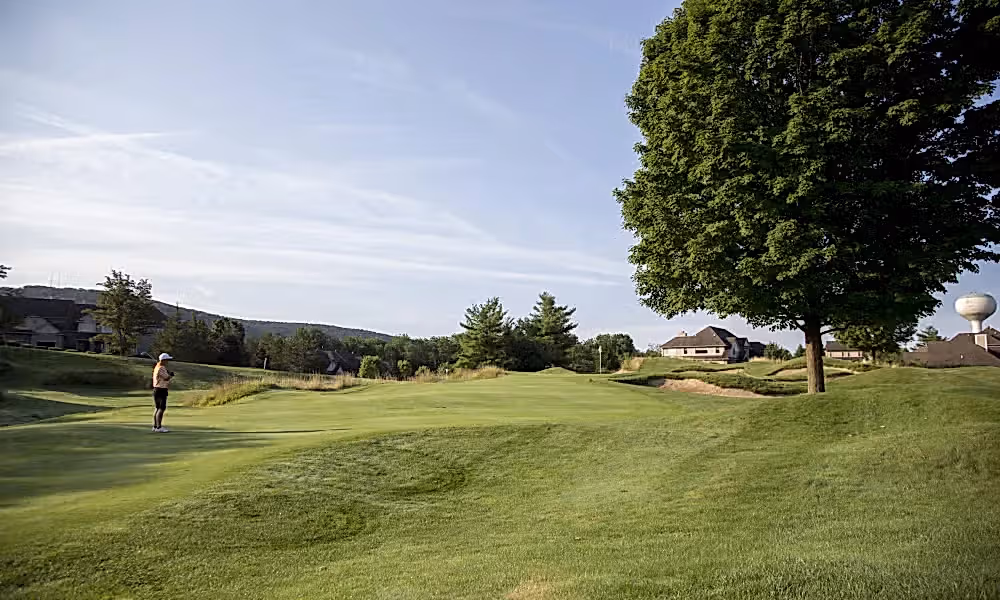 Crystal Springs golf course at a resort close to NYC