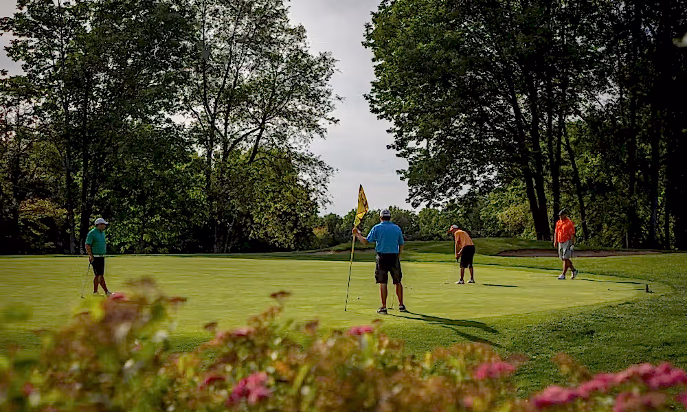 Golfers at Black Bear Golf Club