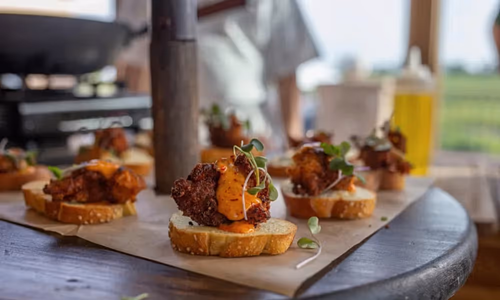 Appetizers at Ballyowen