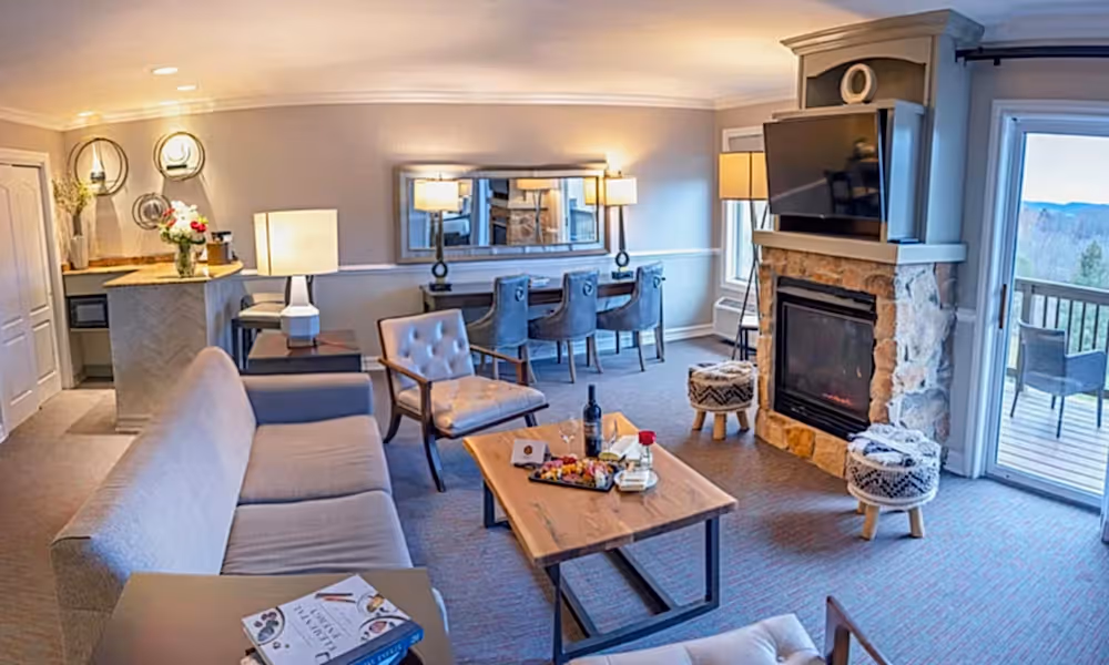 Presidential Suite at Minerals Hotel at Crystal Springs Resort