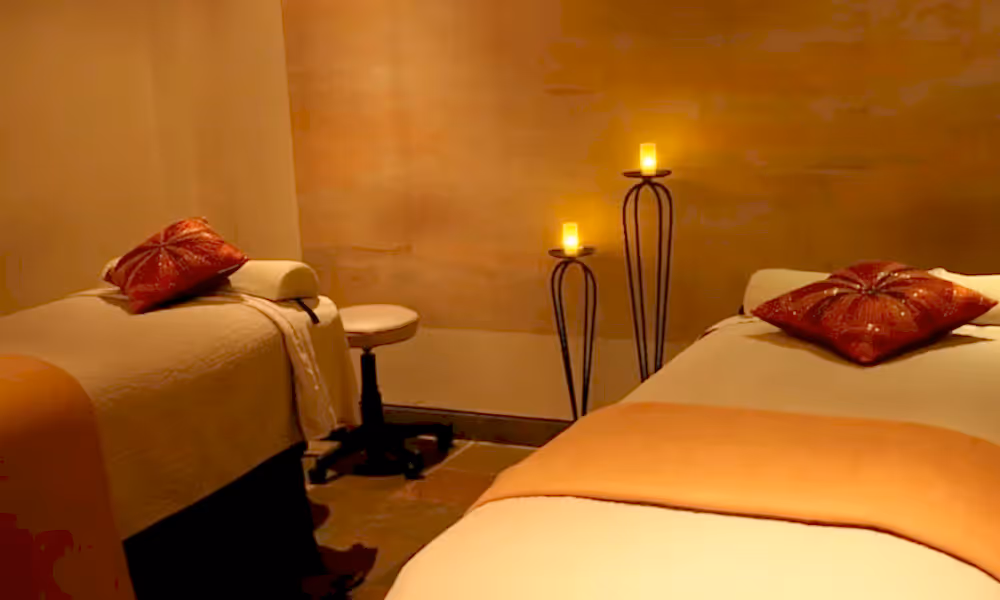 Elements Spa massage beds.