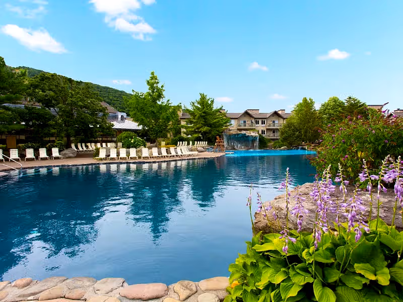 Minerals Hotel Pool at Crystal Springs Resort in NJ